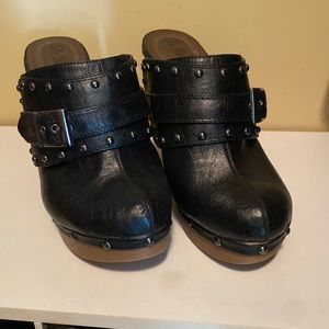 Black clogs - De Blossom Collection- size 11